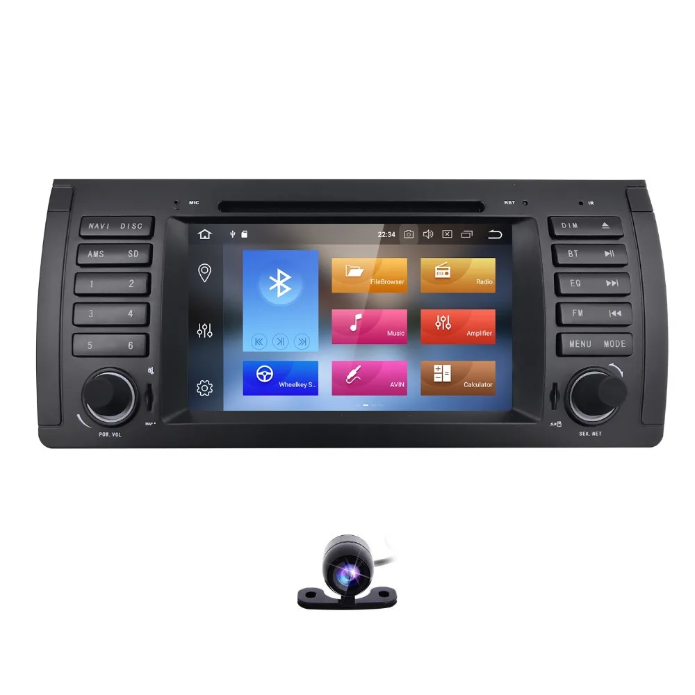 Android 8.0Car DVD Player GPS Audio Radio For BMW 5 Series