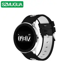 SZMUGUA фитнес трекер Мода Bluetooth Спорт Смарт часы браслет водостойкий сообщение напоминание о частоте пульса приборы для измерения