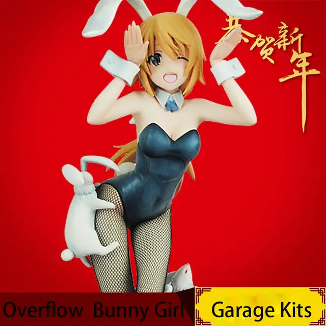 De Haute Qualité Japonais Anime Figure Lapin Fille Garage Kit Pvc Sexy Jouet De Voiture Salon Chambre Décoration
