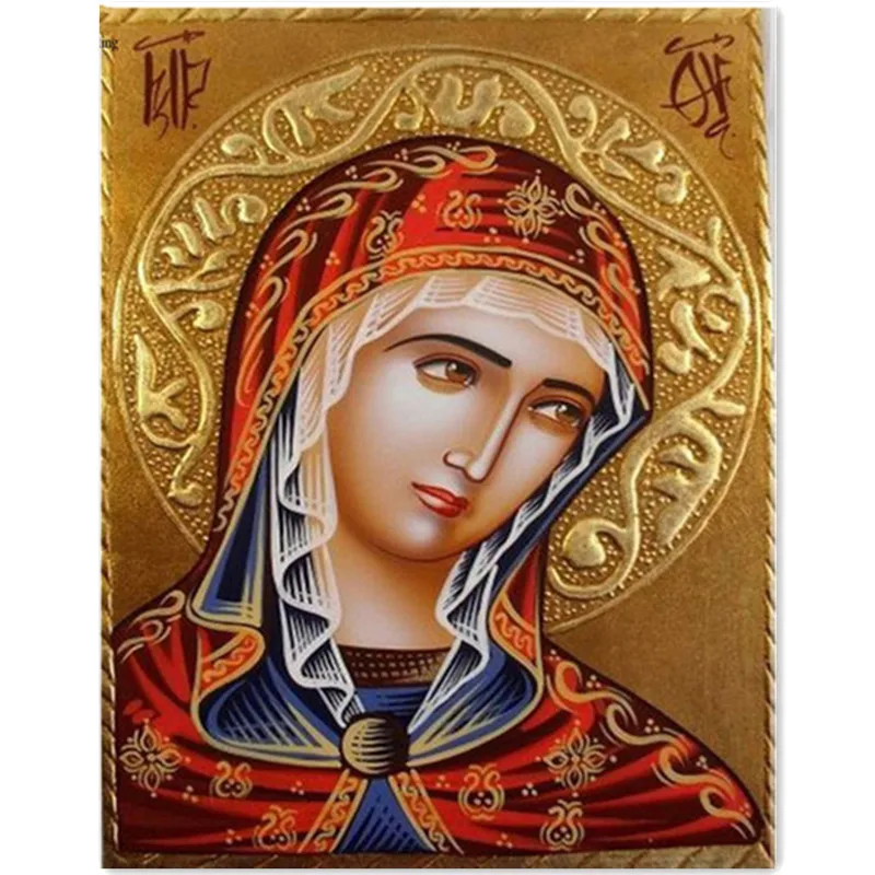 5D DIY Diamond Painting Cross Stitch Kits Religious Virgin Mary Full
