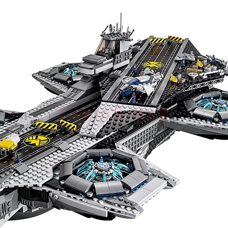 LP 07043 3057 шт. marvel Super Heroes The Shield Helicarrier наборы строительных блоков LPings игрушки Клон