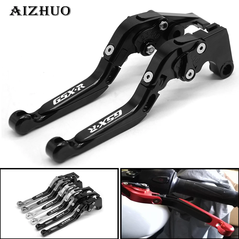 

For SUZUKI GSXR GSX-R 600 750 1000 K1 K2 K3 K4 K5 K6 K7 K8 K9 Motorcycle Accessories CNC Adjustable Folding Brake Clutch Levers