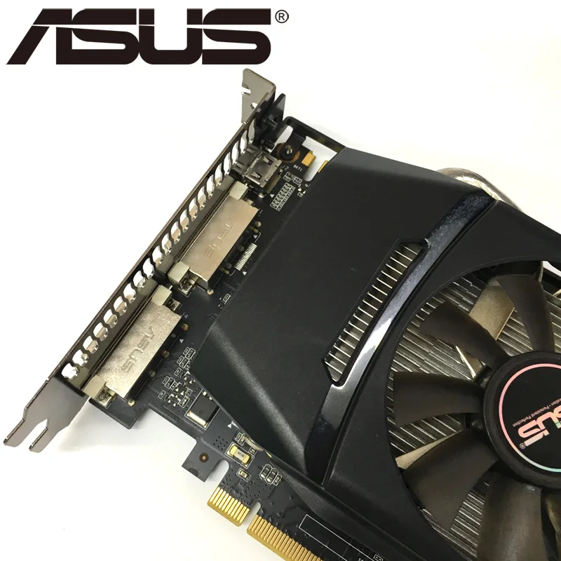 Видеокарта ASUS GTX 560 1 Гб 750 бит GDDR5 графические карты для nVIDIA Geforce GTX560 б/у VGA мощнее
