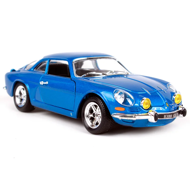 Bburago 1:24 ALPINE RENAULT A110 1600S синяя литая под давлением модель автомобиля игрушка Новинка в коробке 22093