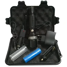 5000 Lumens Tactical Flashlight LED CREE Flash Light High Power Torch Zoomable Flashlight For 18650 Battery