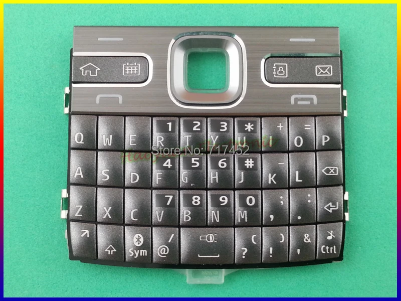 HAOYUAN. P. W 5 видов цветов высококачественный чехол для клавиатуры для Nokia E72 E72i фиолетовый/белый/черный/серый/золотой