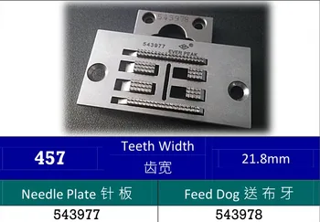 

Sewing Machine Needle plate Singer 20U,Needle Plate 543977(use Feed Dog 543978)