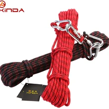 XINDA Escalada 10 м Паракорд веревка для скалолазания походные аксессуары тросик 8 мм диаметр 9KN высокий прочный канат инструмент для выживания