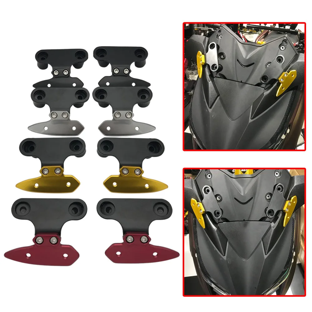

Motorcycle CNC X MAX 300 Rear View Mirrors Adapter Fixed Stent Bracket Holder For Yamaha XMAX X-MAX 250 300 125 400 2017-2019