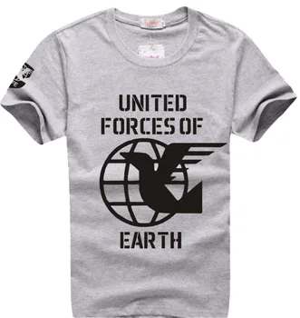 

Aldnoah Zero United Forces of Earth T-shirt Animation Comic Fashion Cosplay