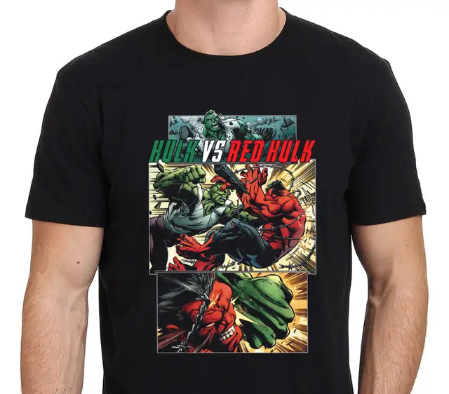 red hulk t shirt