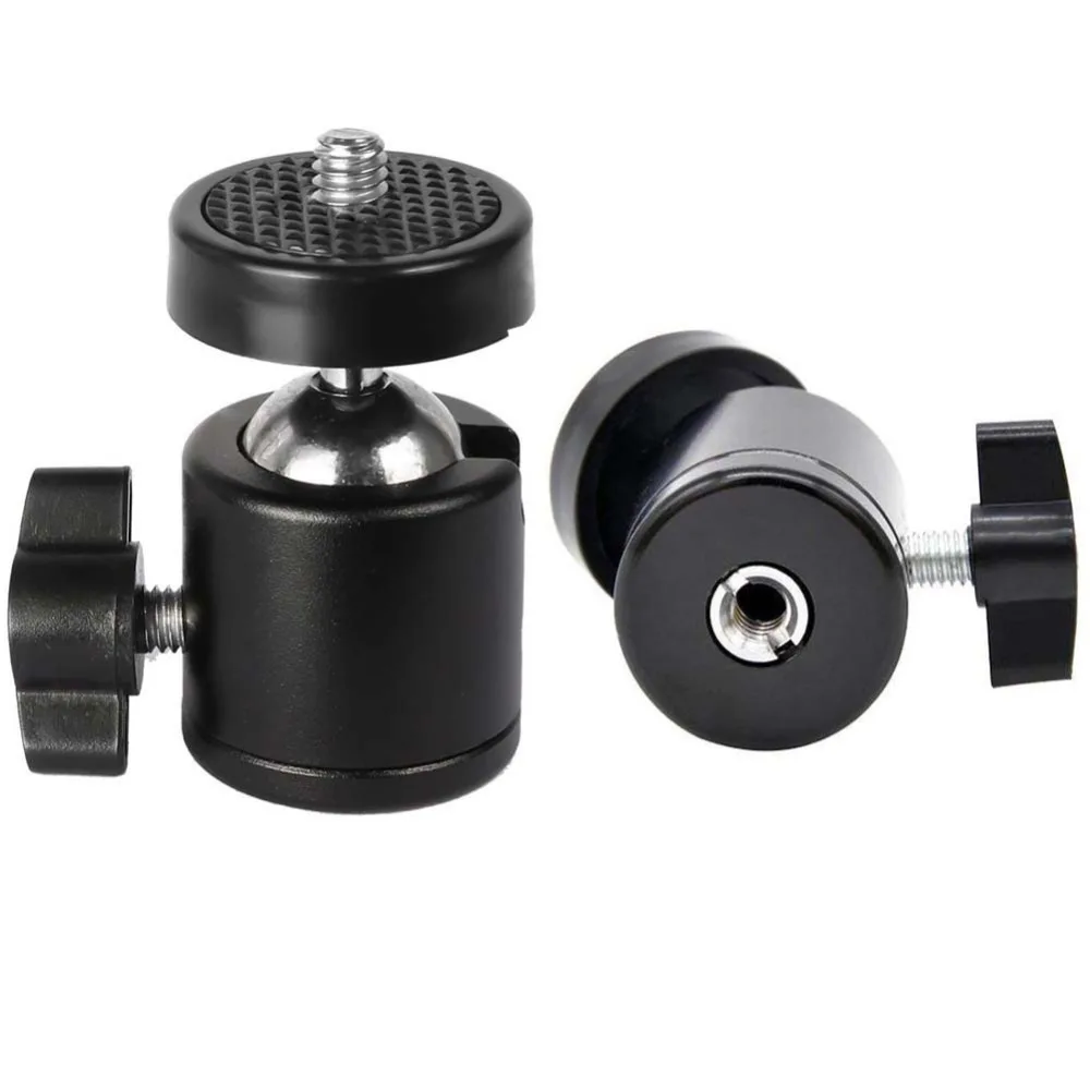 

Mini Tripod Ball Head with 1/4" Screw for Canon for Nikon for Sony DSLR Camera Camcorder DV Mini Tripod Bracket for Live Stream