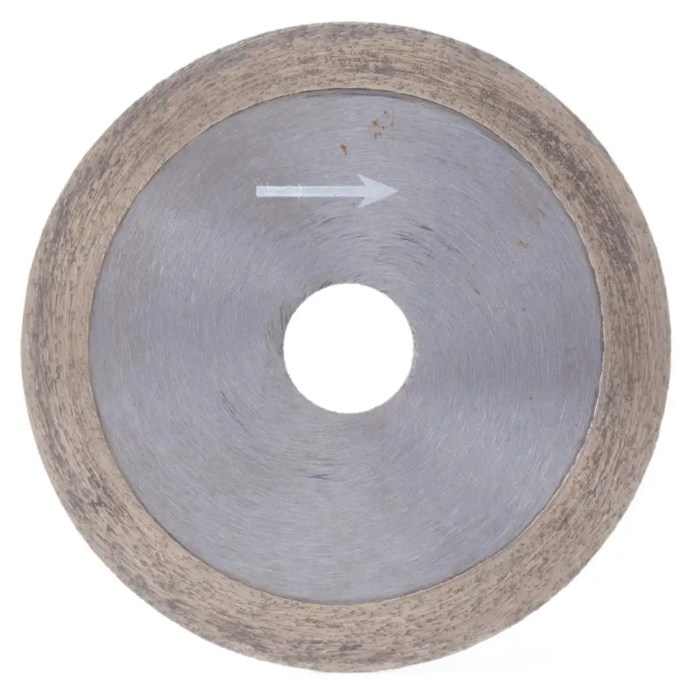 

4" inch 100mm x 20mm x 1mm Diamond Continuous Rim Saw Glass Wet Cutting Blade Arbor 5/8" 3/4"