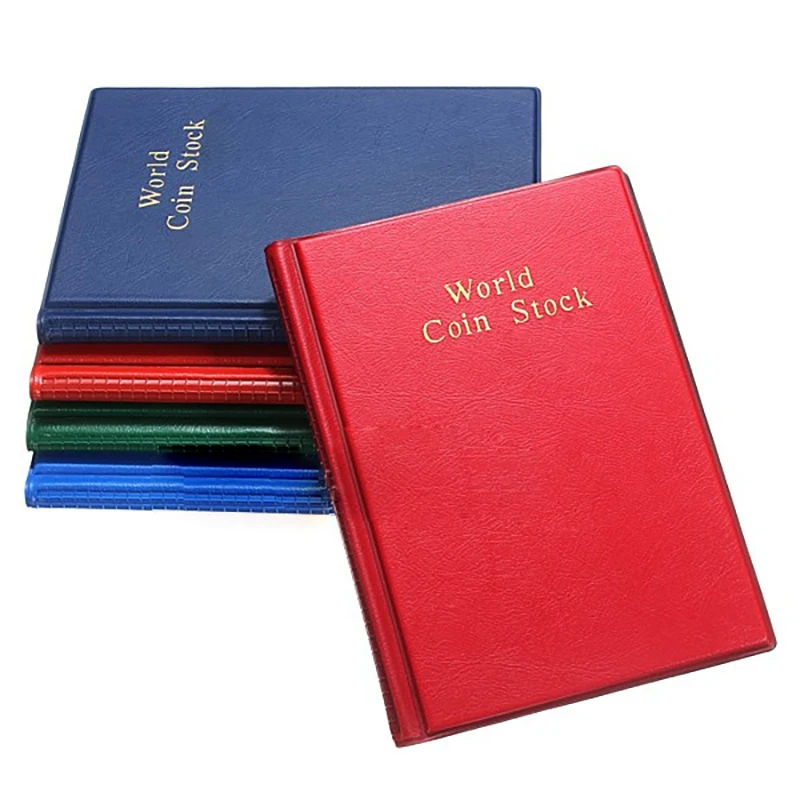 

10 Pages 120 Pockets album for Coins Collection Book Home Decoration photo album PVC Coin Album Holders Collection Book