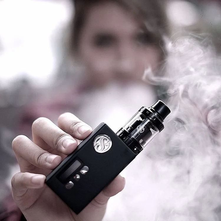 Augvape Мерлин мини емкость RTA атомайзера 24 мм 2 мл один/двойной головка катушки двойной поток воздуха Vape электронный сигаретный бак Vaping RTA