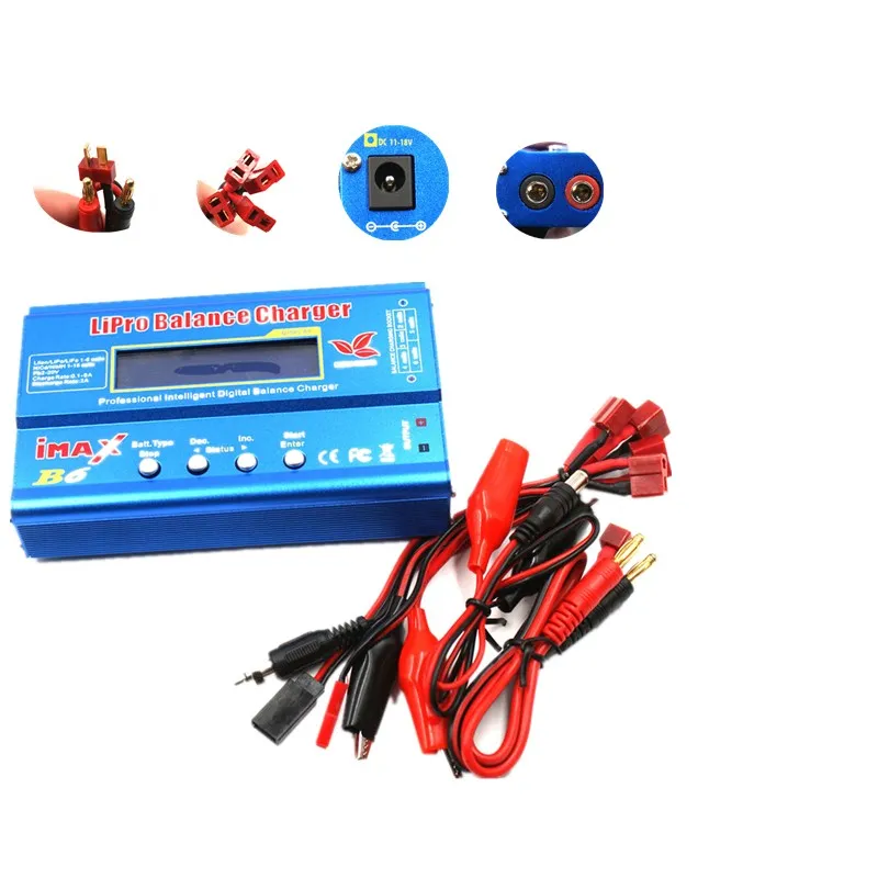 BUILD POWER iMax RC Charger B6 80W Balance Charger Discharger For RC