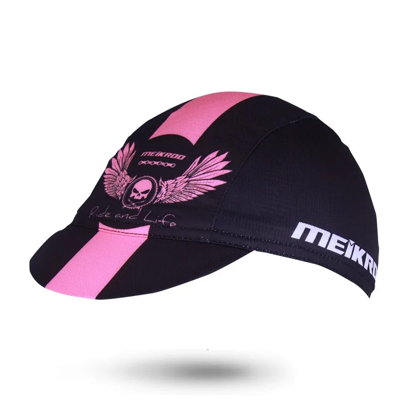 Велосипедная Кепка s PRO командное кольцо Франция качественная кепка мужская Ciclismo головной убор Защита от солнца УФ шляпа MTB велосипед велосипедный шлем внутренняя Кепка - Цвет: skull pink