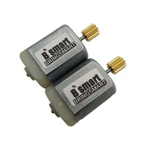 

Bringsmart 2pcs High Speed Motor with Gear M0.8-10T 12v DC Motor Micromotor Vehicle Power Window Car Door Lock Rearview Mirror