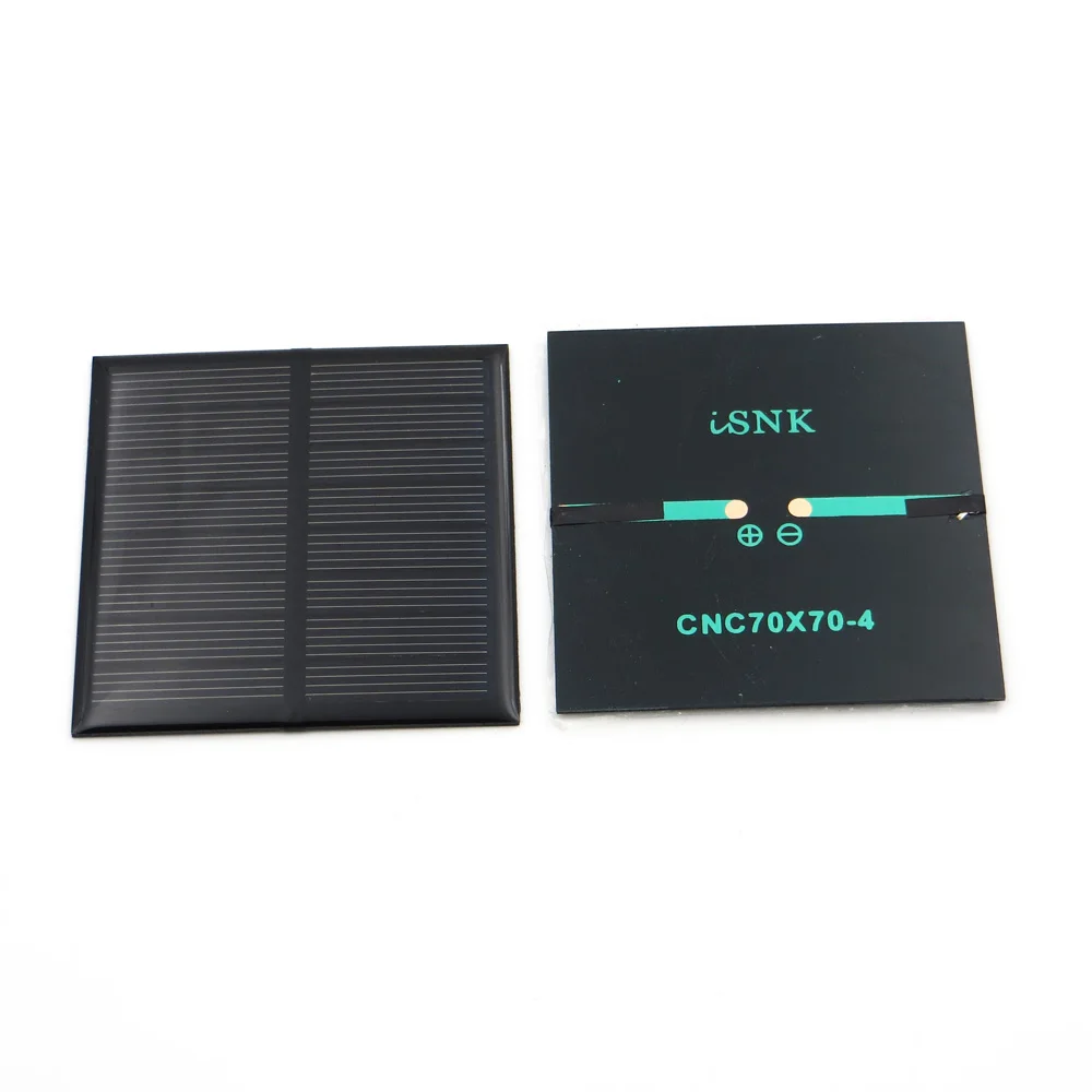 4 V 160mA 0,64 ватт солнечные элементы эпоксидный поликристаллический кремний DIY модуль зарядного устройства батареи маленькие солнечные панели игрушка 4 V Вольт