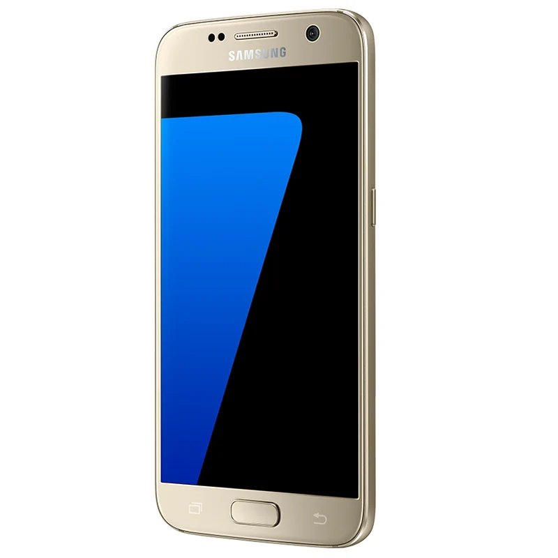 Мобильный телефон samsung Galaxy S7 4G LTE G930V G930F 5,1 дюймов 4G ram 32G rom 12,0 МП камера NFC Android-смартфон