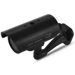 2 упаковки бутафорское наблюдение Камера пуля камера с ИК светодиодами поддельное моделирование CCTV камеры безопасности
