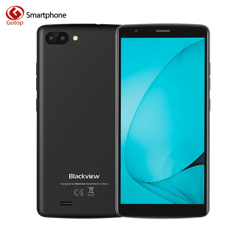 Blackview A20 MTK6580 4 ядра сотовый телефон 5,5 дюйма Android GO ...