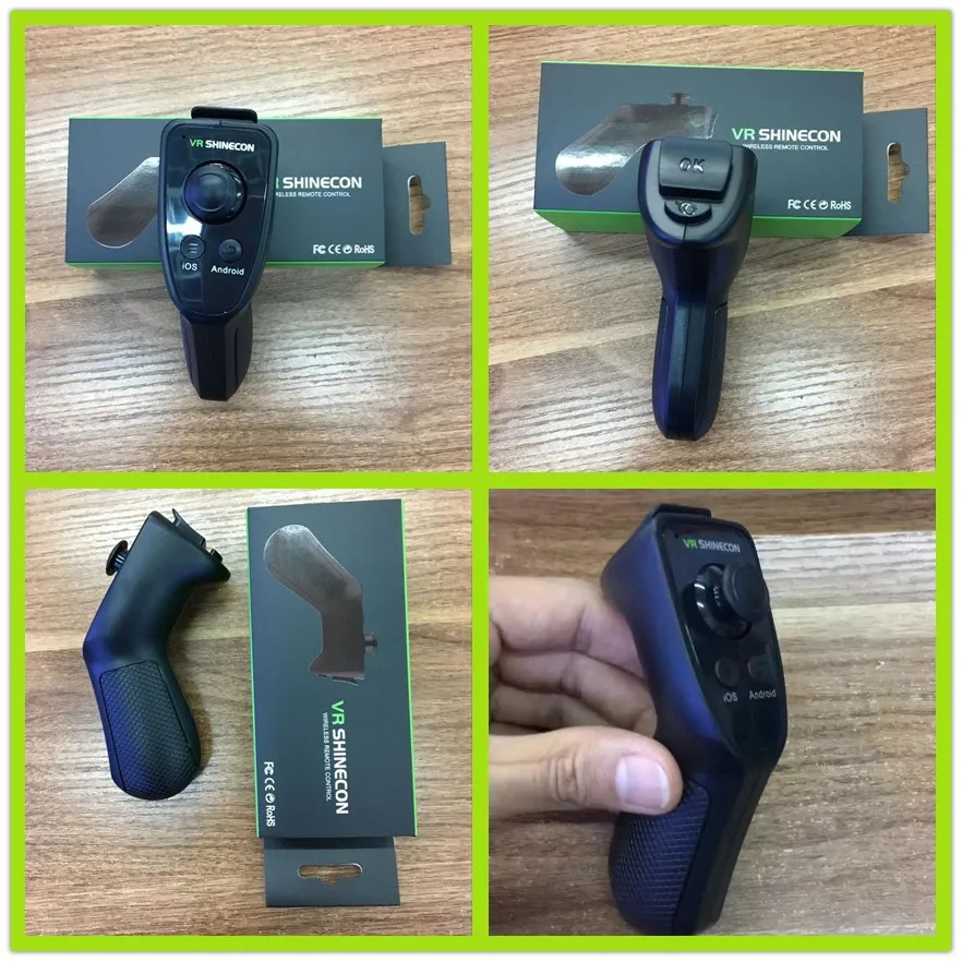 Shinecon game controller for smartphone iphones compatible with vr