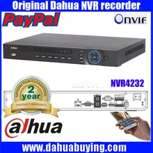Dahua 32CH 5MP Dual-core NVR4232 2xSATA HDD Ports ONVIF P2P Motion Detection HDMI VGA CCTV Video Recorder free shipping