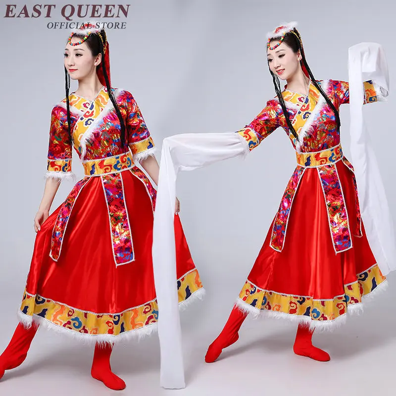 Монгольский костюм одежда Китайский народный Танцы костюмы одежда платье этап одежда для танцев, сценический костюм монгольское платье DD141