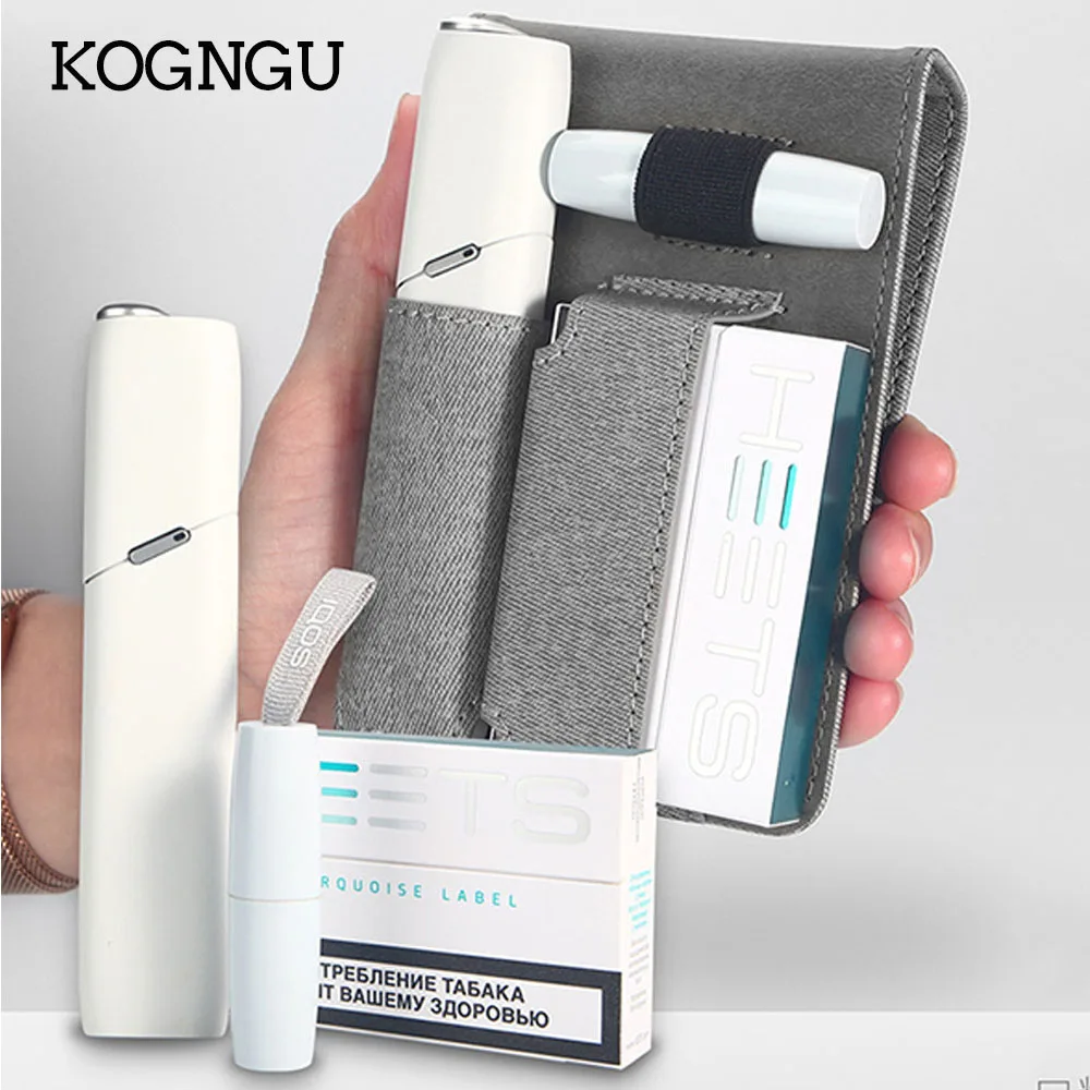 Kogngu Мода для IQOS мульти 3,0 держатель бумажник кожаная сумка защитный чехол кожаный чехол для переноски