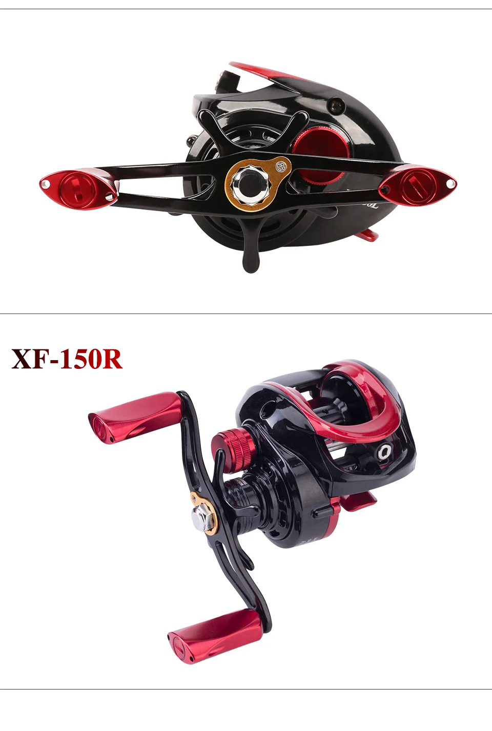Carretel de Pesca Carretel de Carcaça de Isca Carretel de Reposição 9 + 1bb Tsurinoya 4kg Arrastar Potência Leve Isca xf 50 150 6.6:1 10 High Quality Esporte e Lazer