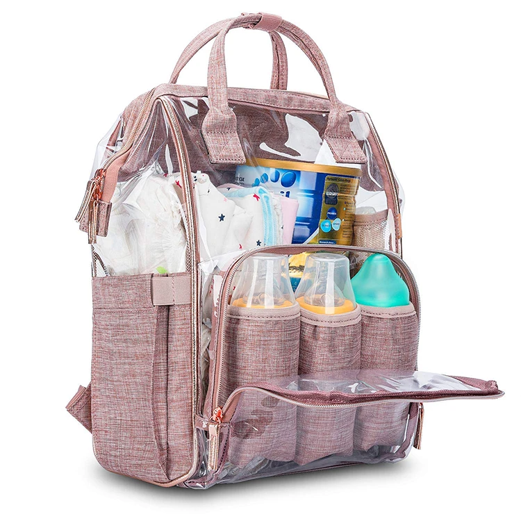 Baby-Diaper-Bag-Backpack-Clear-Backpack-with