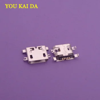 

200pcs/lot for Alcatel OT995 mini micro usb charge charging connector jack female plug dock socket port replacement parts repair