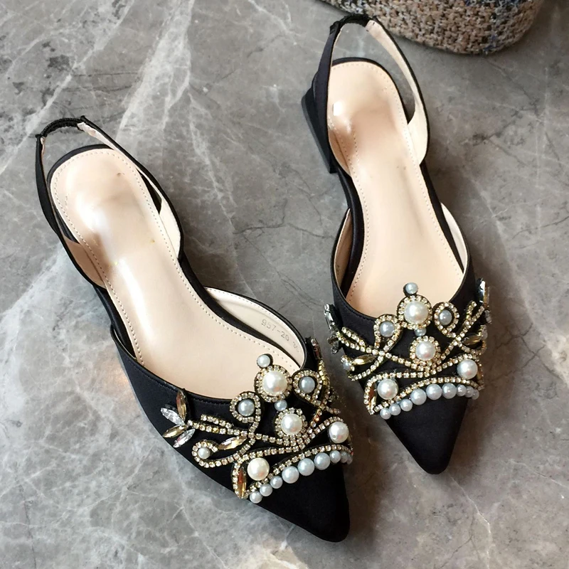 flat sandals slip on