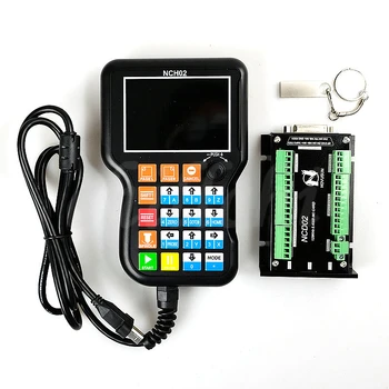 

125K independent motion controller CNC 3 axis 4 axis 5 axis CNC system USB interface, can U disk to read G code file and execute