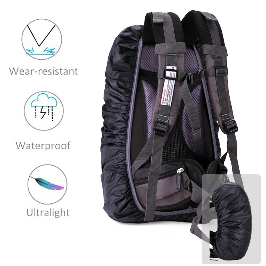 Рюкзак с защитой от дождя 60L 50L 40L 30L 25L 20L водостойкая сумка Камуфляж Военный Тактический Кемпинг походная сумка складной нейлоновый