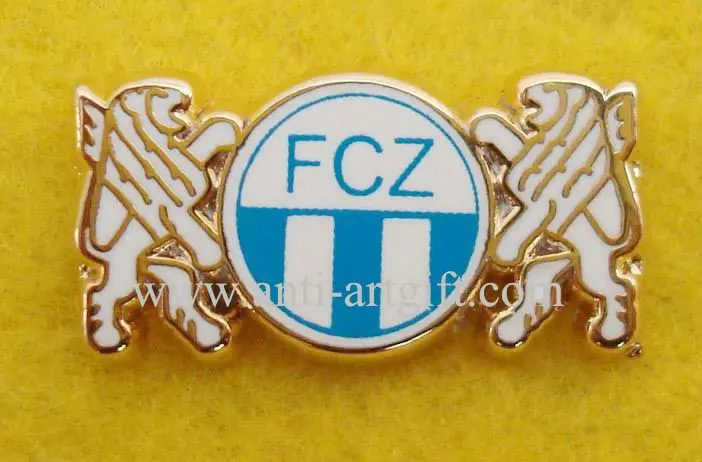 

Custom gold plated FZC for women cute polar bear brooch pins mini broches printed fashion high quality free design