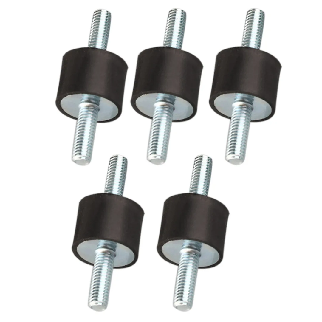 

5pcs/set New 15*20mm M6 Anti Vibration Rubber Mounts Isolators Bobbins Silentblock