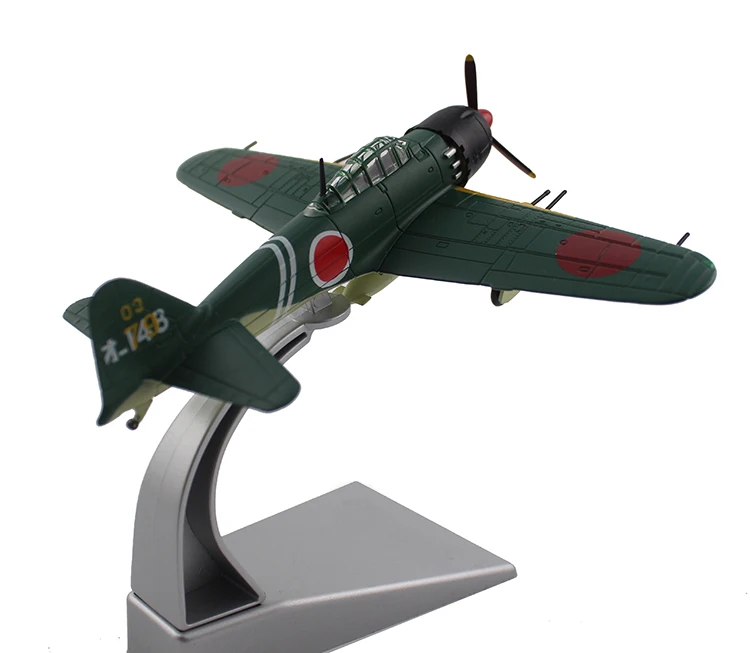 1/72 масштаб RV модель 1: 72 Вторая мировая война Япония ZERO fighter сплава самолет модели