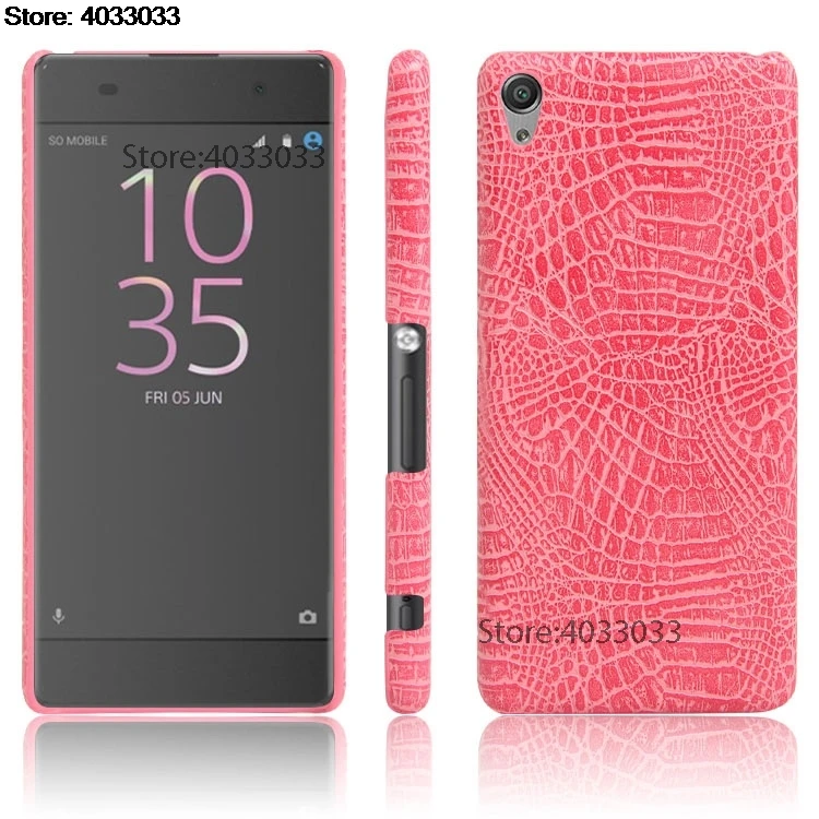 Защитный чехол из крокодиловой кожи для SONY Xperia XA, Жесткий Чехол из поликарбоната, защитный чехол для телефона Xperia XA F3111 F3112 F3116 F 3111 3112, чехол