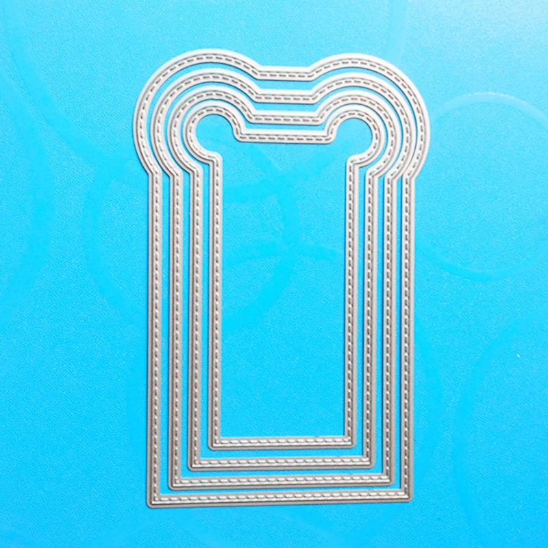 

YLCD137 Ear Out Frame Cutting Dies For Scrapbooking Stencils Die Cutter Template DIY Cards Album Decoration Embossing Folder