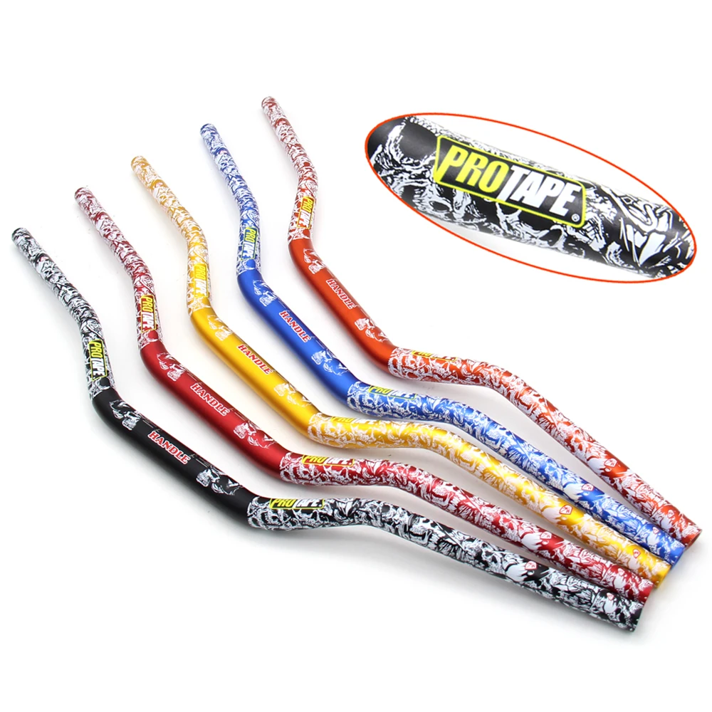 PRO Taper 1 1/8 &quotFat Bar 28 5 мм руль + ручки зажимы для пазовой фрезы бар коврик мотоцикла