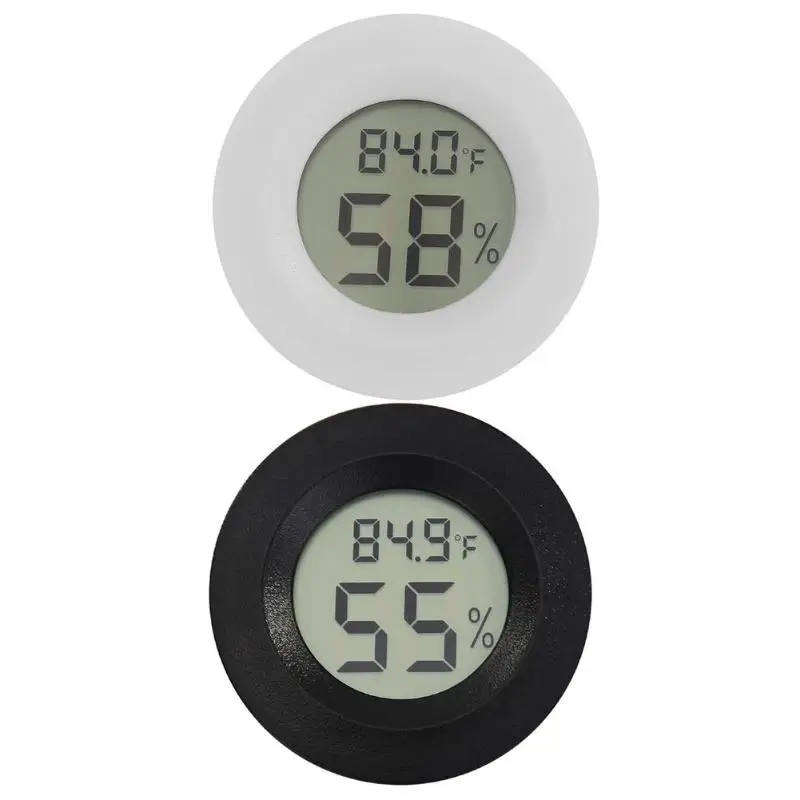 Портативный цифровой ЖК-термометр гигрометр Встроенный электронный измеритель температуры и влажности заманчивая Метеостанция для дома