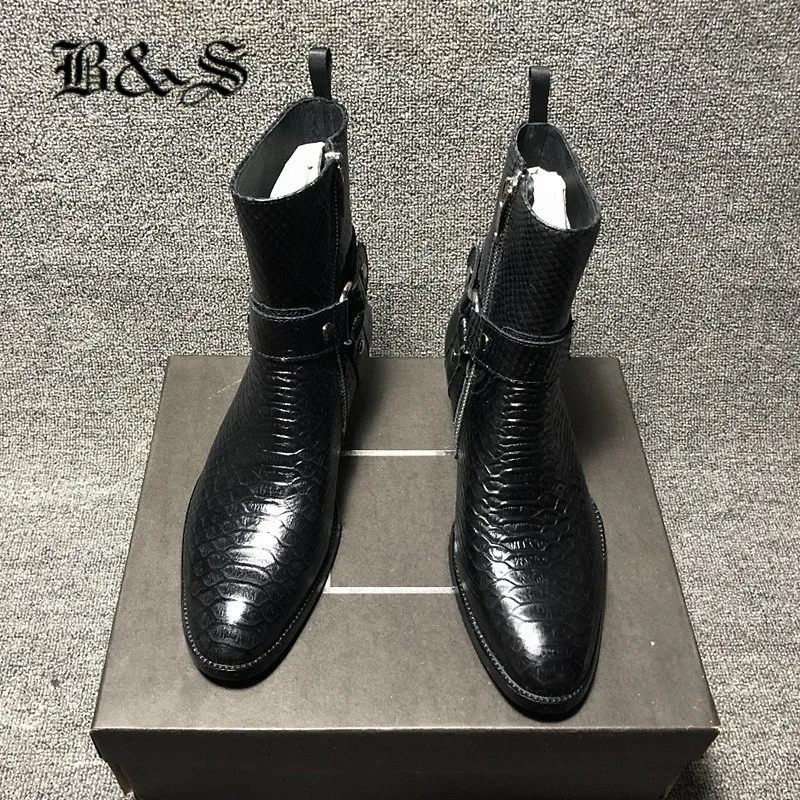 high end dress boots