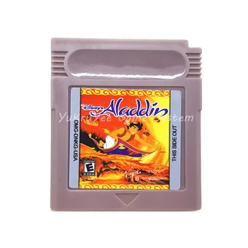 

Aladdin Video Game Memory Cartridge Card for 16 Bit Console Accessories