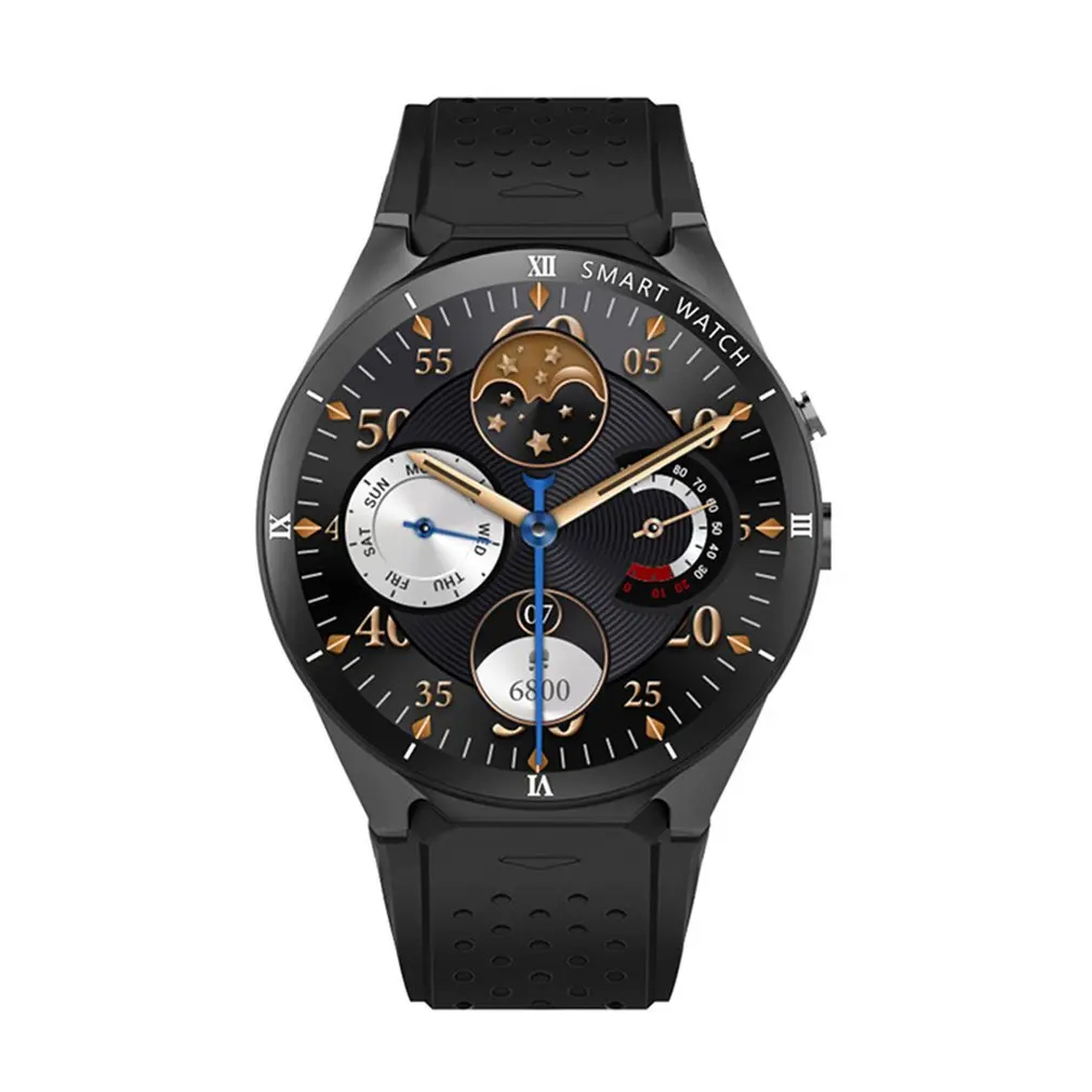 

3G Smart Watch High Definition Round Screen 3G Smart Sports Watch Touch Screen Intellgient Smart Phone Watch for Men