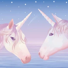 5D Diy алмаз живопись полный квадратный Единорог вечерние украшения дома Алмазная мозаика пользовательские фото-и Прямая