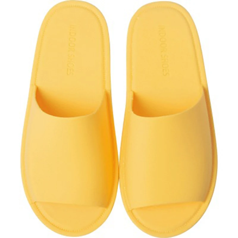 

Summer New Soft Solid Color Couple Bathroom Slip Slippers Double Sole Simple Girl And Women Interior Cool Shoes Women's Sandals