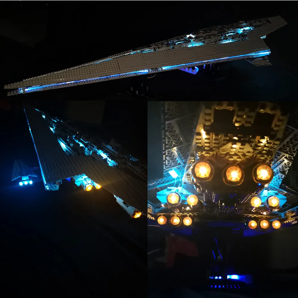

LED light up kit for lego 10221 Compatible with 05028 ( Bricks Set not included) Star Wars Execytor Super Star Destroyer