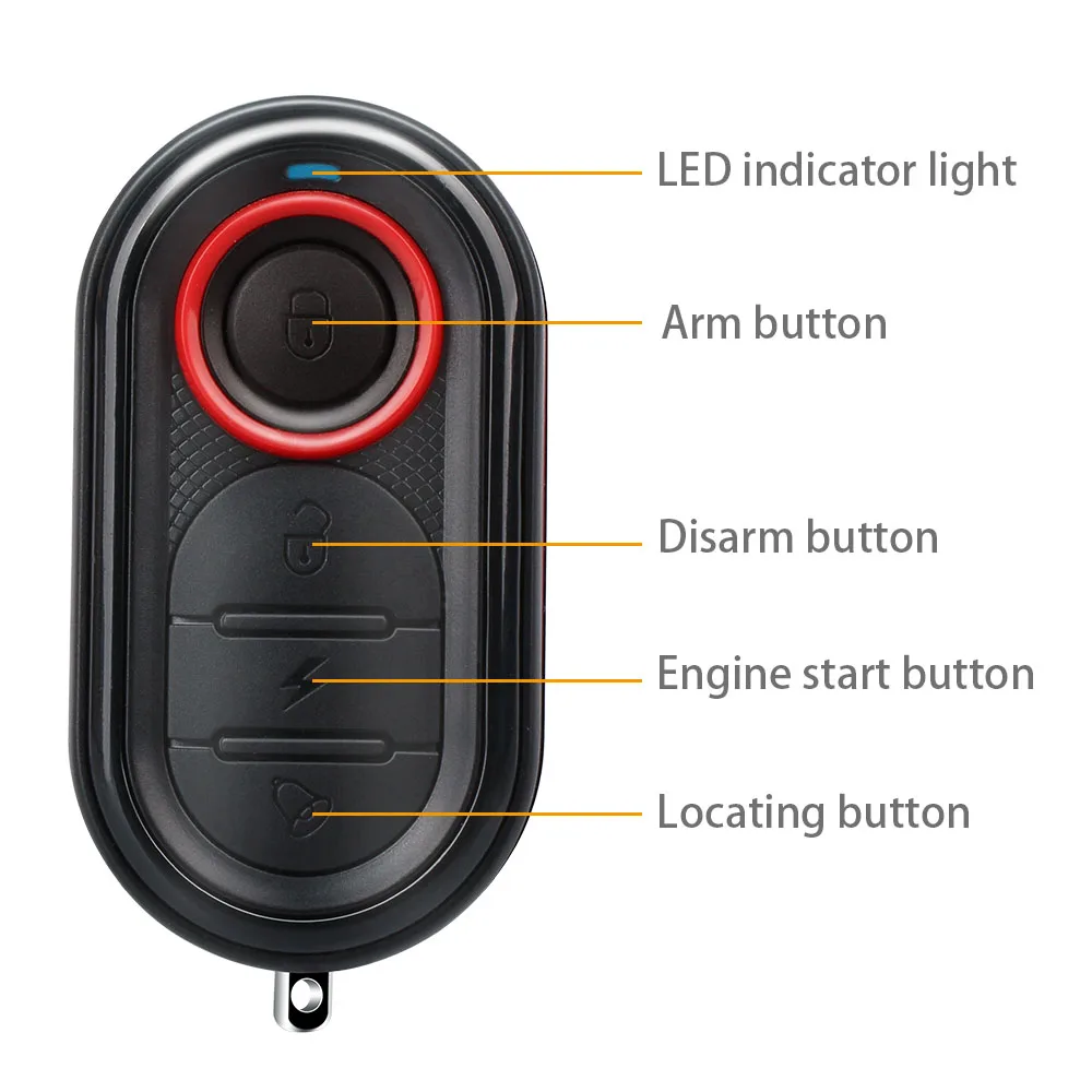 Steelmate мотоциклетная сигнализация, водонепроницаемая мотоциклетная система безопасности, Противоугонная защита, дистанционный запуск двигателя